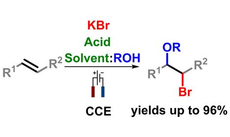 Ученые ИОХ РАН разработали селективный электрохимический метод получения галогенгидринов из алкенов