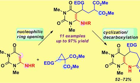 Учеными ИОХ РАН открыта новая реакция в химии донорно-акцепторных циклопропанов