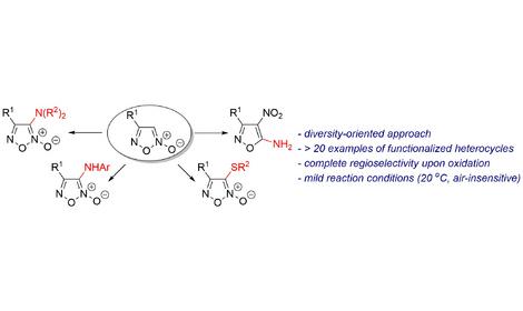 Исследователями ИОХ РАН разработан селективный метод получения дизамещенных фуроксанов