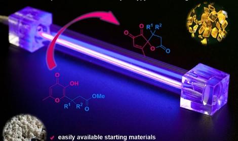 Ученые из ИОХ РАН разработали фотохимический метод синтеза нового класса спиро-γ-бутиролактонов, содержащих фрагмент α-дикетона