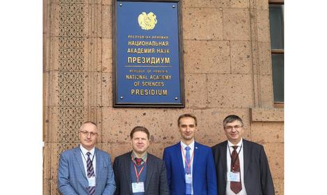 В эти дни проходит визит делегации сотрудников Института в Ереван в рамках российско-армянской конференции «Химия в Армении» 24-28 октября 2022 г.