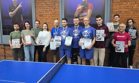 Команда ИОХ РАН – чемпионы Спартакиады по настольному теннису!